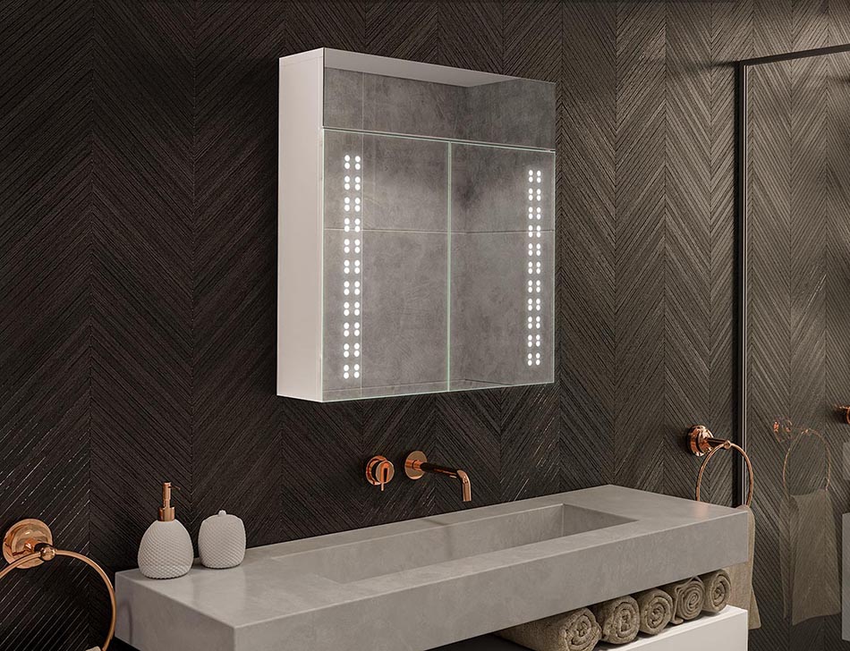 Vannas istabas skapis LED