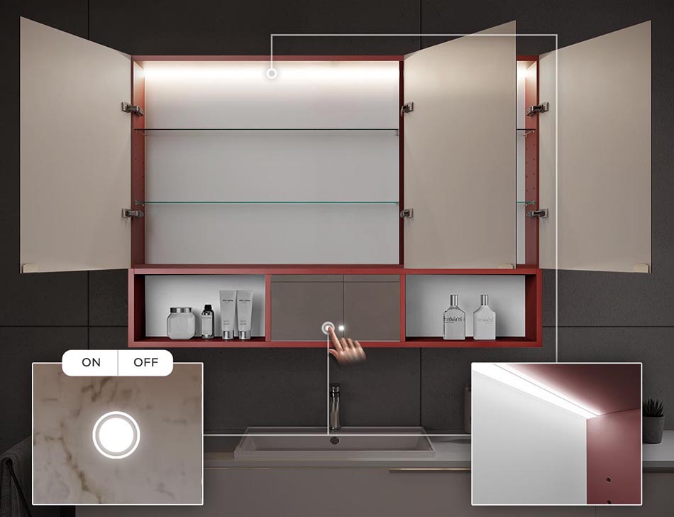 LED apgaismojums Iekšējais LED apgaismojums