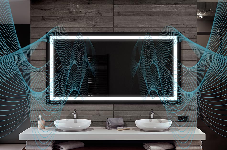 Audio sistēma ir ideāla izvēle cilvēkiem, kas novērtē augstu skaņas kvalitāti. Iebūvēto skaņas devēju dēļ skaņa ir īpaši tīra un skaidra, ko pastiprina spēcīgāki basi. Izplatiet mūziku visā vannas istabā vai klausieties podcastus savā ikdienas rutīnā.