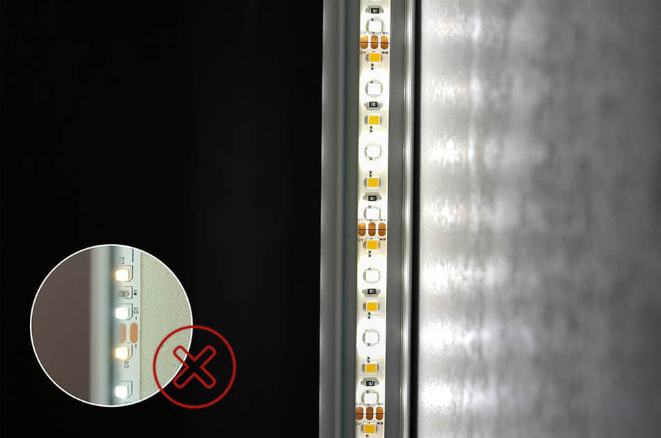 Palielināts LED diožu skaits