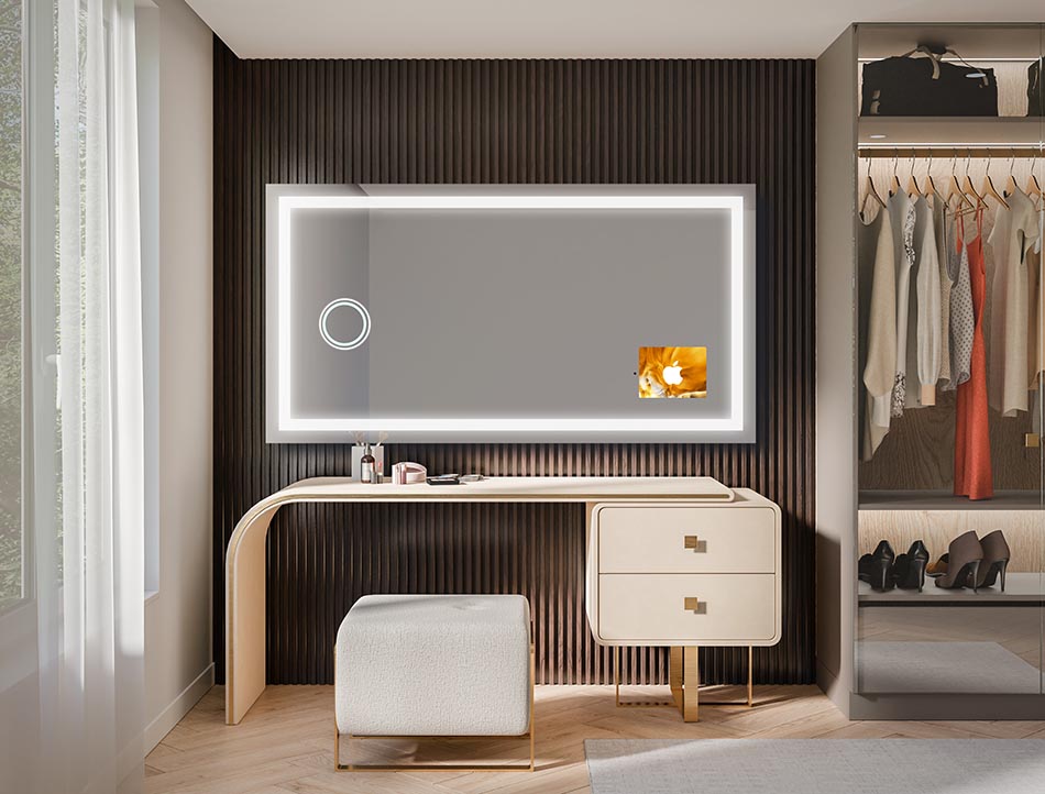 Viedais spogulis LED