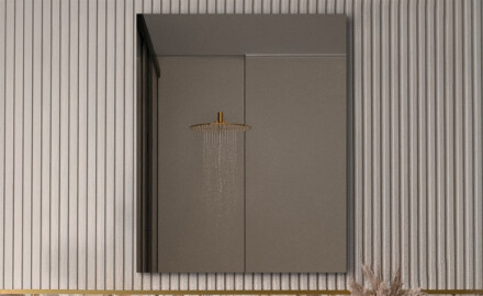 Taisnstūrveida spoguļi bez apgaismojuma