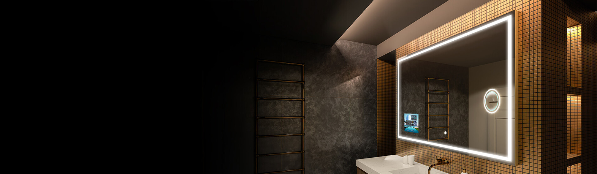 SMART LED spogulis