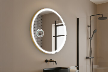 Spoguļi dekoratīvā rāmī