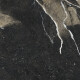 Glazēti grīdas flīzes 60x120, melnas ar zelta dzīslu, spīdīgas, rektificētas A4H109 Pierre Black #31