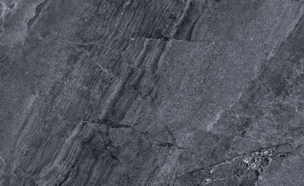 Glazēti grīdas flīzes 120x120 cm, antracīta krāsā, akmens faktūra, matētas, A4H1138 Agathos Anthracite