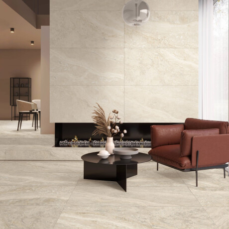 Grīdas flīzes 60,5x121, smilškrāsas, akmens imitācija, matētas, A4H1144 Luxor Natural #6