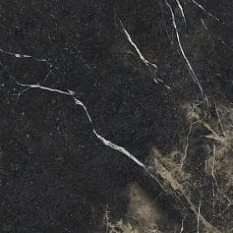 Glazēts grīdas keramikas flīzes „Pierre Black“ 120x120 cm, melnas, spīdīgas, ar zelta dzīslu, rektificētas A4H197 #12