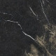 Glazēts grīdas keramikas flīzes „Pierre Black“ 120x120 cm, melnas, spīdīgas, ar zelta dzīslu, rektificētas A4H197 #12