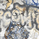 Glazēti grīdas flīzes 120x280 cm, pelēkas, matētas, rektificētas A4H248 City Graffiti Grey #7