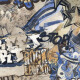 Liela formāta glazētas grīdas flīzes 120x280 cm, matētas, bēšas, rektificētas A4H255 City Graffiti Beige #2