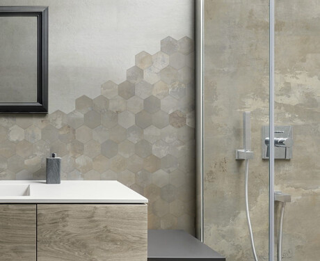 Glazēti grīdas flīzes 120x120 cm, matēti, bezžēla krāsā, rektificēti A4H258 City Beige