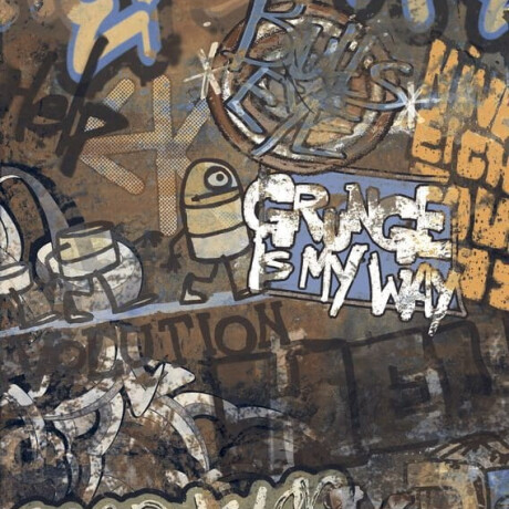 Glazētas lielformāta grīdas flīzes 120x280 cm, matētas, rektificētas A4H262 City Graffiti Multicolor #1