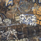 Glazētas lielformāta grīdas flīzes 120x280 cm, matētas, rektificētas A4H262 City Graffiti Multicolor #1