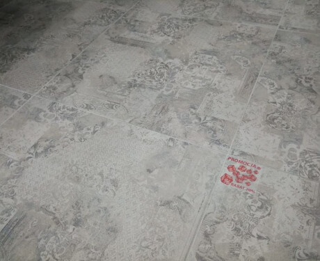 Grīdas flīzes 60x60 „Carpet Grigio“, matētas, rektificētas, A4H34 „Patchwork“