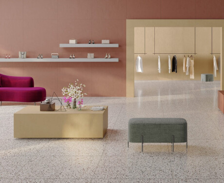 Glazēti grīdas flīzes 60x120 cm, sarkanas, matētas, rektificētas A4H369 Mood Verve