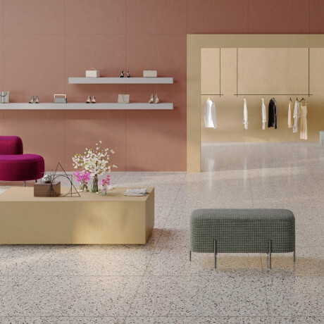 Glazēti grīdas flīzes 60x120 cm, sarkanas, matētas, rektificētas A4H369 Mood Verve #1