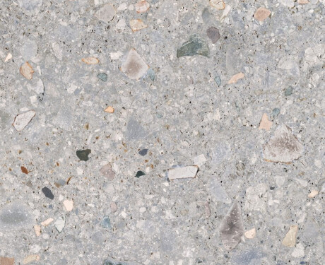 Glazēti grīdas flīzes 60x120 cm, gaiši pelēkas, matētas, rektificētas, A4H418, terrazzo „Ceppo Di Gre Multi“