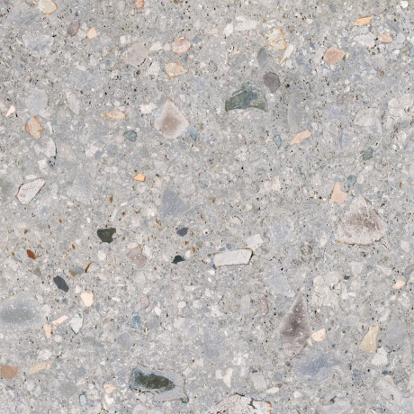 Glazēti grīdas flīzes 60x120 cm, gaiši pelēkas, matētas, rektificētas, A4H418, terrazzo „Ceppo Di Gre Multi“ #1