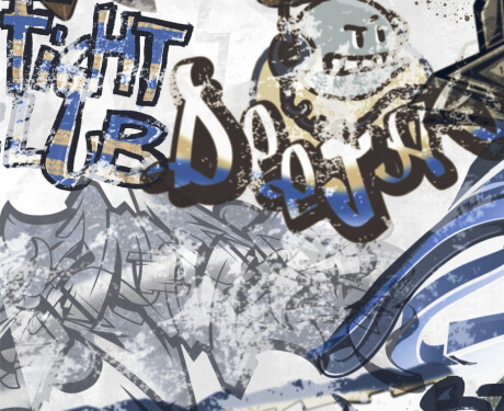 Glazēti grīdas flīzes 120x280 cm, pelēkas, matētas, rektificētas A4H640 City Graffiti White