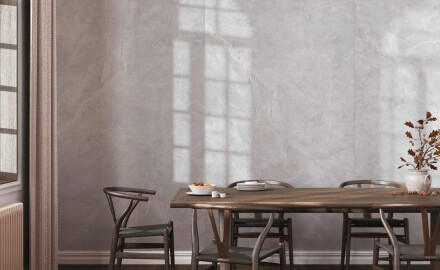 Lielformāta flīzes 120x280, marmora imitācija ar vēnām, spīdīgas, A4H800 Omani Pearl