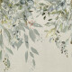 Sienas flīzes 60x120 cm, pelēkas ar ziedu motīviem, matētas A4H918 Flower #1