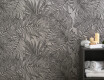 Sienas flīzes 60x120 cm, pelēkas, ar augu motīviem, matētas, A4H925 Panaria