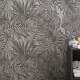 Sienas flīzes 60x120 cm, pelēkas, ar augu motīviem, matētas, A4H925 Panaria #1