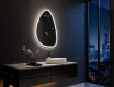 Neregulārais spogulis ar LED apgaismojumu dekoratīvs dizains B222 #4