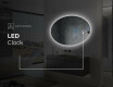 LED vannas istabas spogulis ar aizmugurējo apgaismojumu L226 #8