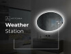 LED vannas istabas spogulis ar aizmugurējo apgaismojumu L227 #8