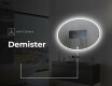 LED vannas istabas spogulis ar aizmugurējo apgaismojumu L227 #10