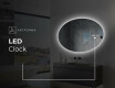 LED vannas istabas spogulis ar aizmugurējo apgaismojumu L227 #8