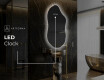 Neregulārais spogulis ar LED apgaismojumu dekoratīvs dizains F221 #7