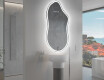 Neregulārais spogulis ar LED apgaismojumu dekoratīvs dizains F222 #9