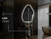 Neregulārais spogulis ar LED apgaismojumu dekoratīvs dizains G221 #7