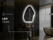 Neregulārais spogulis LED apgaismots dekoratīvais dizains G222 #8