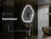 Neregulārais spogulis LED apgaismots dekoratīvais dizains G222 #8