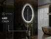 Neregulārais spogulis LED apgaismots dekoratīvais dizains U222 #9
