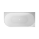 Pie sienas novietojama vannas Astri, 150 cm, labās puses, komplektā ar sifonu, aizbāzni un estētisku pārplūdi #5