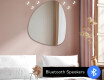 Neregulārais spogulis ar LED apgaismojumu dekoratīvs dizains J221 #8