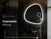 Neregulārais spogulis LED apgaismots dekoratīvais dizains J222 #6