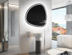Neregulārais spogulis ar LED apgaismojumu, dekoratīvs dizains J223 #9