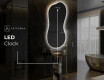 Neregulārais spogulis ar LED apgaismojumu, dekoratīvs dizains K221 #7