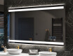 Dizainera LED vannas istabas spogulis ar aizmugurējo apgaismojumu L09 #10