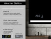Dizainera LED vannas istabas spogulis ar aizmugurējo apgaismojumu L09 #5