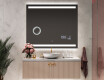 Dizainera LED vannas istabas spogulis ar aizmugurējo apgaismojumu L09 #9