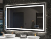 Dizainera LED vannas istabas spogulis ar aizmugurējo apgaismojumu L15 #10