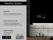 Dizainera LED vannas istabas spogulis ar aizmugurējo apgaismojumu L47 #5