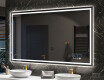 Dizainera LED vannas istabas spogulis ar aizmugurējo apgaismojumu L49 #10